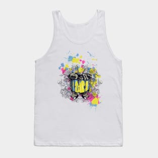 zombie color Tank Top